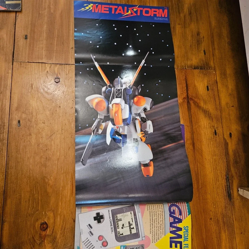VTG Nintendo Power Vol. 21 StarTropics Poster TMNT II Ultima Game Boy Magazine